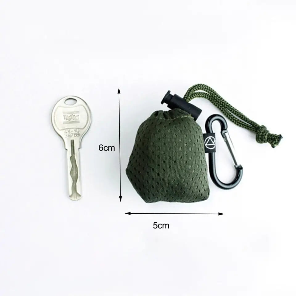 1pc Folding Shopping Bag Waterproof Ultra-light Reusable Eco-friendly Shopping Bag Storage Bags